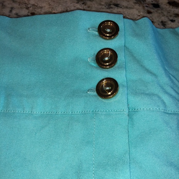 Turquoise Shorts - Picture 3 of 4